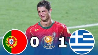 Portugal vs Greece 1-0 Extended Highlights And Goals Euro 2004 Final 1080p