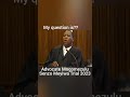 My Question Is Advocate Mngomezulu Senzo Meyiwa Murder Trial 2023 Senzomeyiwa Trial Hot 