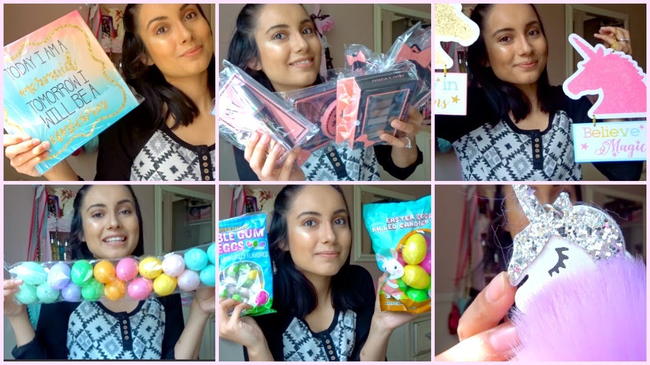 99 CENT ONLY STORE HAUL | NEW MAKEUP | UNICORNS & MERMAIDS | EASTER GOODIES