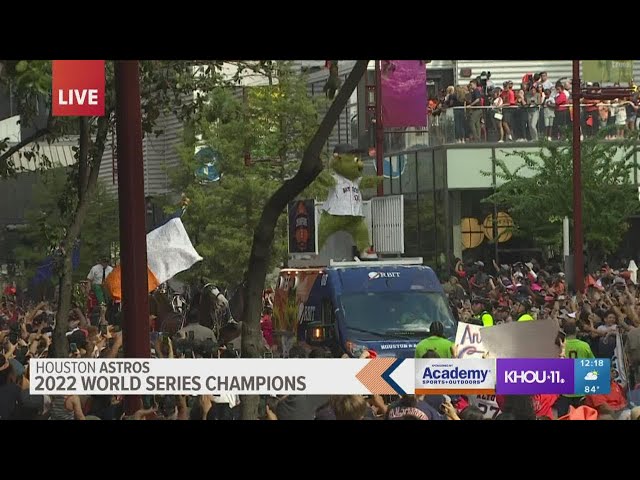 Moments from Houston Astros' World Series parade