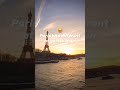 This Paris Sunset Spot Feels Illegal to Know About 😍🇫🇷 #Paris #Shorts