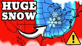 A Burst of Snow Exploding Into a MONSTER — 80 Cities Forecast...