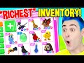 *RICHEST* Adopt Me INVENTORY!! *EVERY* MEGA NEON Legendary Dream Pet And RAREST Items (EXPENSIVE)