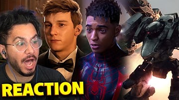 TRAILER REACTION : Spider-Man 2 , Armored Core 6 Fires of Rubicon