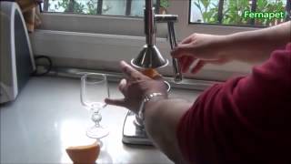 Exprimidor Jugo Manual Metálico Aluminio Naranja - YouTube