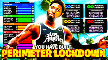 *NEW* BEST BUILD NBA 2K21! BEST PERIMETER LOCKDOWN BUILD NBA 2K21 + BEST JUMPSHOT NBA 2K21 + BADGES!
