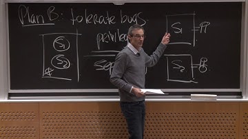 6.858 Spring 2020 Lecture 5: Privilege separation