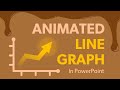 How to make a smooth animated line graph in powerpoint modern style