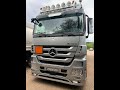 Обзор Mercedes-Benz Actros ( Мерседес-Бенц  Актрос) 1846 2010г 1мил км кпп автомат ретардер