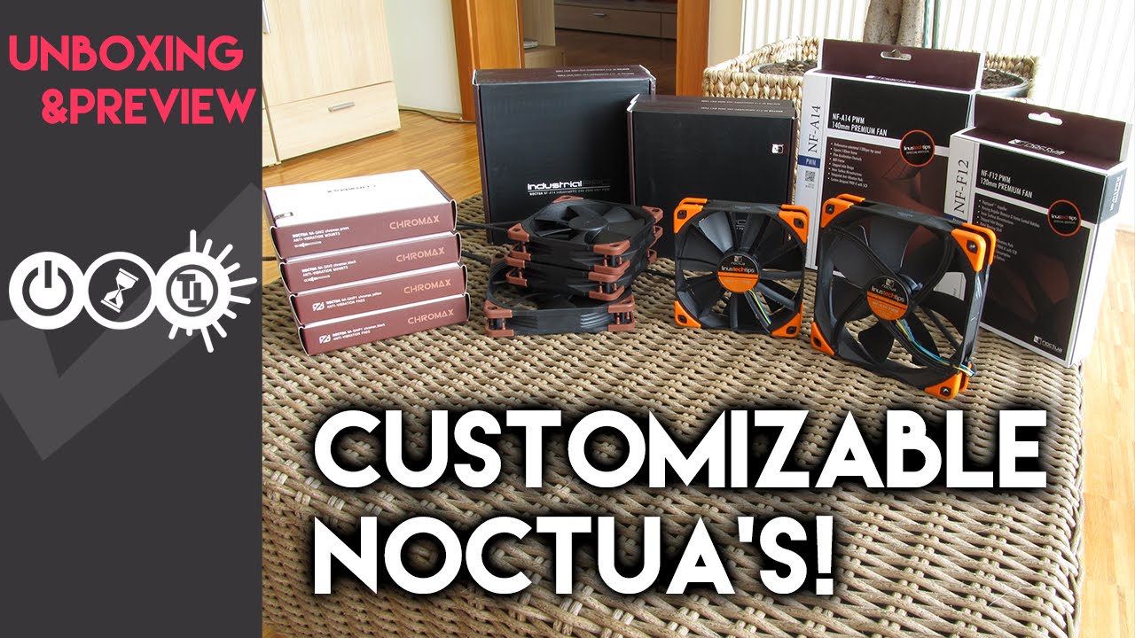 Special Edition Noctua Fans & IndustrialPPC 24V (Ft. Chromax) Special Edition Noctua Fans & IndustrialPPC 24V (Ft. Chromax)