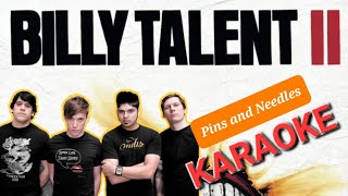 Billy Talent - Pins and Needles KARAOKE with HARMONY VOCALS