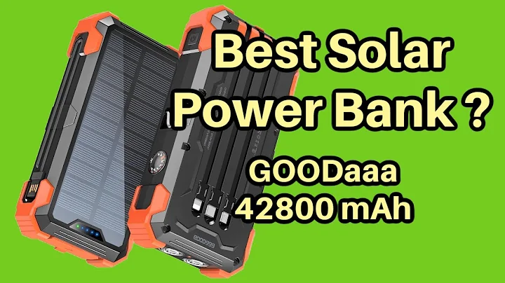 GOODaaa Solar Power Bank Review -  Best Solar Power Bank?