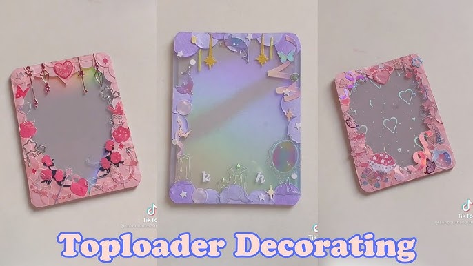 decorate your kpop toploader with this cute decoden kit~ #fyp
