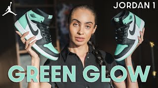 WOW! Why the Air Jordan 1 Green Glow is a GREAT summer sneaker: Review, Sizing and How to Style