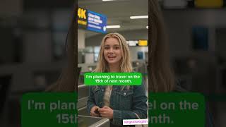 easy english speaking practice at airport #englishconversation #learnenglish #dailyenglish #shorts