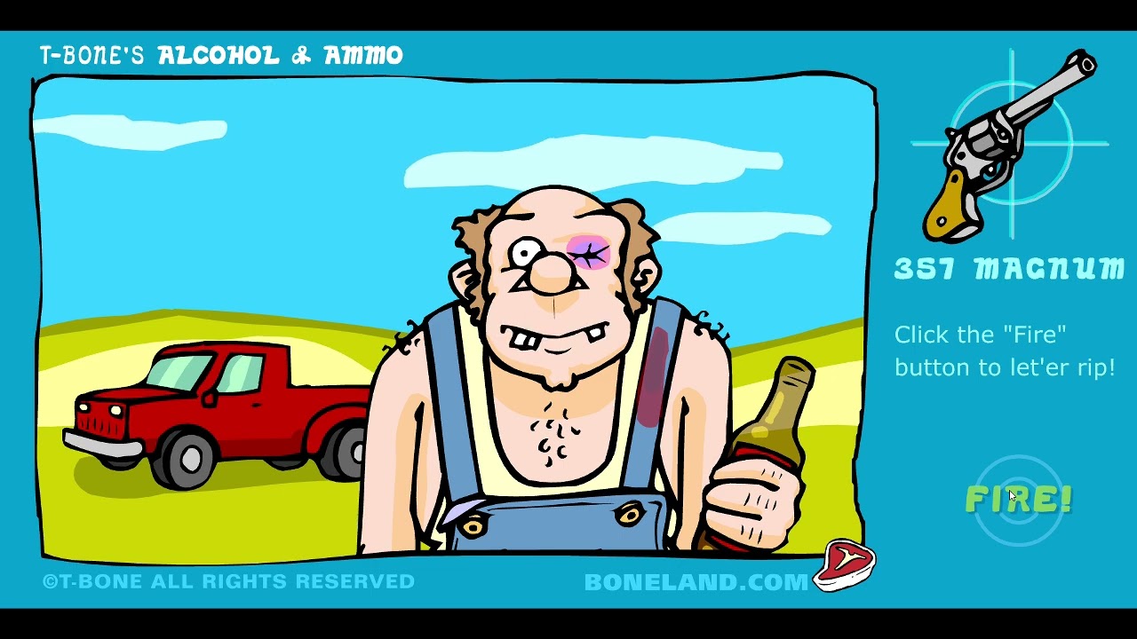 Alcohol and Ammo Gameplay (Flash Game)