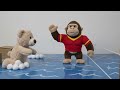The Epic Pool Race! Teddy vs Mr. G | Stop Motion Animation
