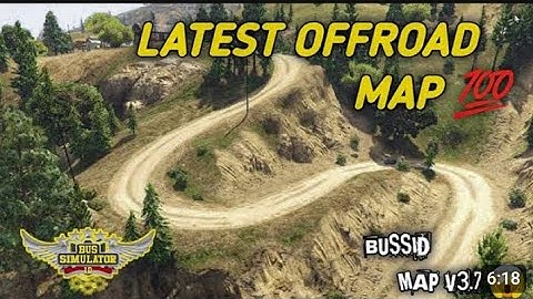 ✅🪨LATEST OFFROAD Map Mod For Bus simulator Indonesia  // BUSSID mapmod V3.7 #offroadmapmod ✅#mapmod