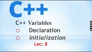 What C++ variable #declaration and initialization in Amharic #Lec 8