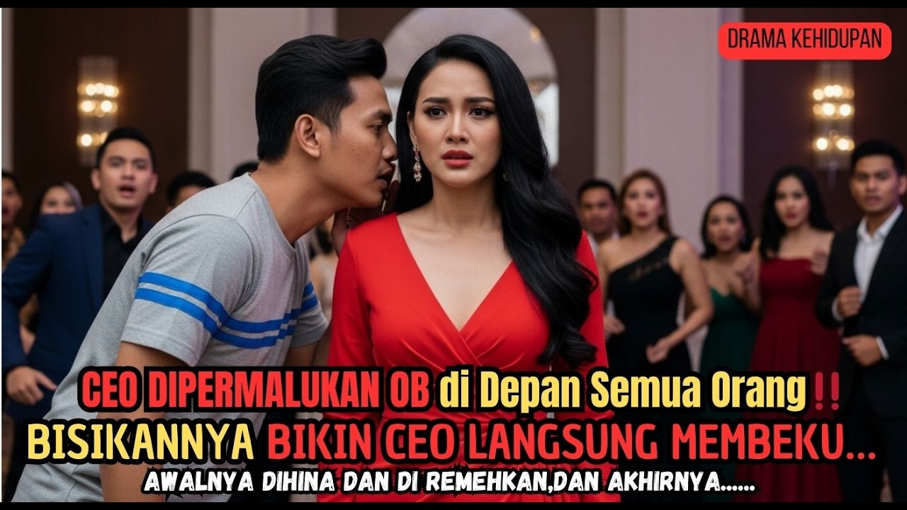CEO DICIUM OB di Depan Semua Orang‼️Bisikannya Bikin CEO LANGSUNG MEMBEKU…