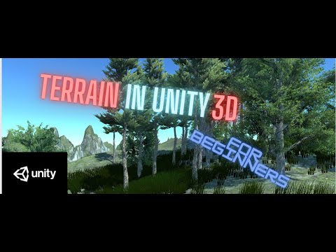 How to make your First piece of Terrain in Unity 3D - YouTube