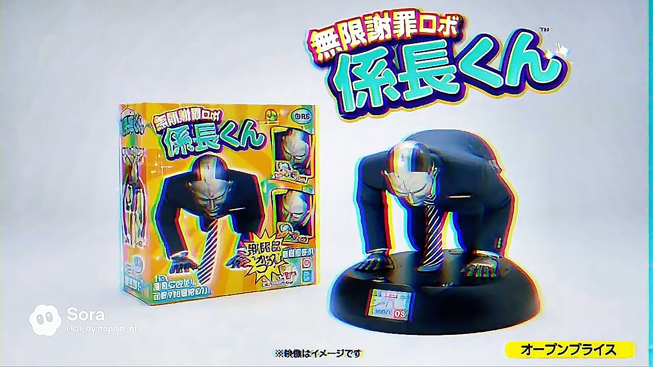 AIが考える狂気のおもちゃCM集 | 社畜・労働の地獄編