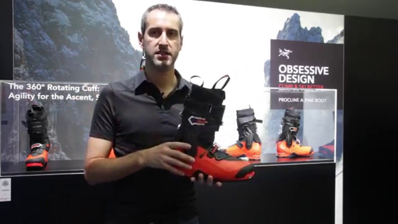 Procline Alpine Boots ARC'TERYX at ISPO 2016 - FW 2016.17