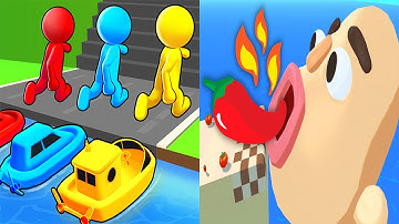 Shape shifting VS Sandwich Runner All Level Gameplay Android iOS Ep1