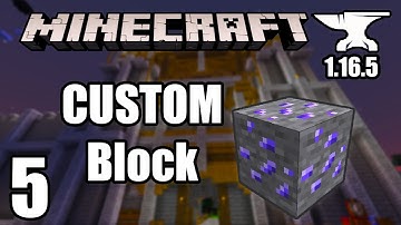 Adding a CUSTOM BLOCK to Minecraft 1.16.5 | Forge 1.16.5 Modding #5