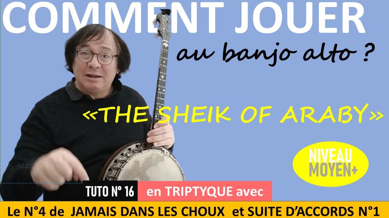 Tuto pour banjo ténor Jazz N°16 : Apprendre à jouer au banjo la mélodie ...