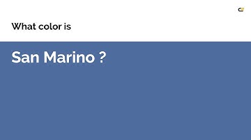 San Marino color #4e6c9d hex color - Blue color - Warm color 4e6c9d