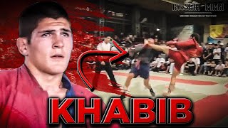 😱 Unbelievable Young Khabib Nurmagomedov Competes in Combat Sambo at the Age of 19!
