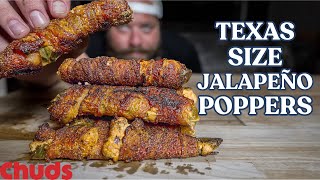 These Jalapeño Poppers Are Huge!  | Chuds BBQ
