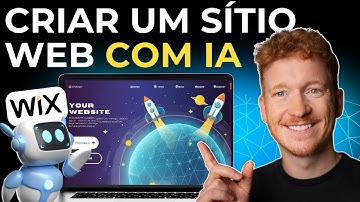 Como CRIAR um Sítio Web com INTELIGÊNCIA ARTIFICIAL - Tutorial WIX AI 2025 🚀