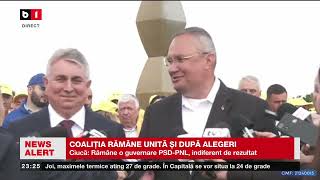 COALIȚIA RĂMÂNE UNITĂ ȘI DUPĂ ALEGERI. Știri B1TV_29 mai 2024