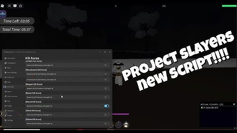 "Brand New" 🎆🥶Working Project Slayers Script 2025