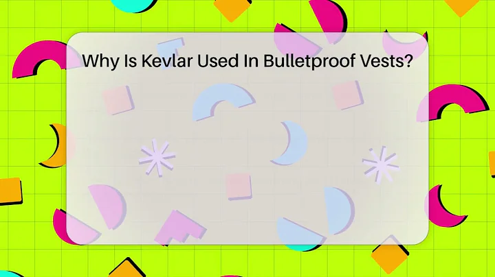 Why Is Kevlar Used In Bulletproof Vests? - Chemistry For Everyone