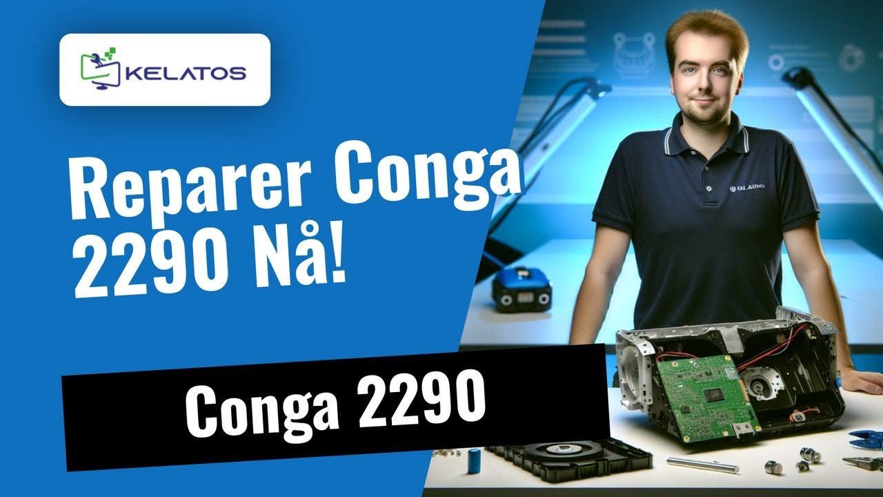 Er din Conga 2290 med defekt batteri? Reparasjon her! 😱 🔧