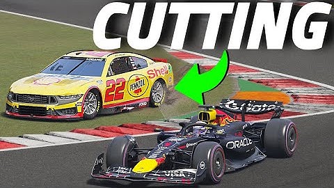 Could A NASCAR Car Beat An F1 Car WITHOUT TRACK LIMITS?