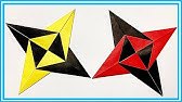 折り紙 簡単 かっこいい 六方手裏剣 の折り方 How To Make A Shuriken With Origami It S Easy To Make Youtube
