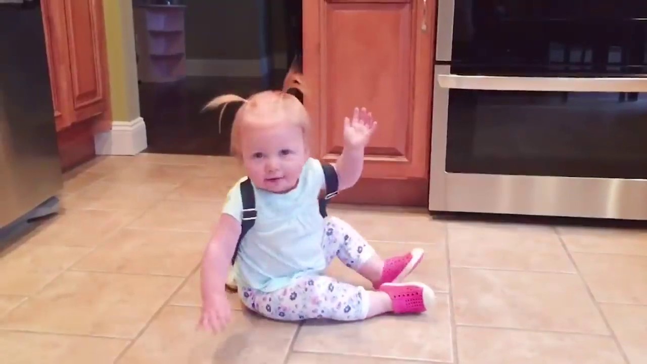 Funny Baby Falling Down Moments Funniest Baby Video - YouTube
