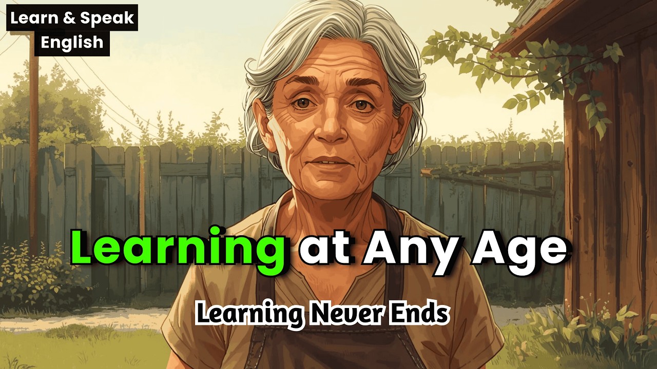 Learning at Any Age | A Quiet Story About Time, Purpose, and Second Chances