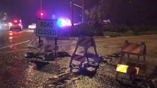 Malibu Canyon Road Closes After Rockslide Injures Driver ｜January 16, 2019