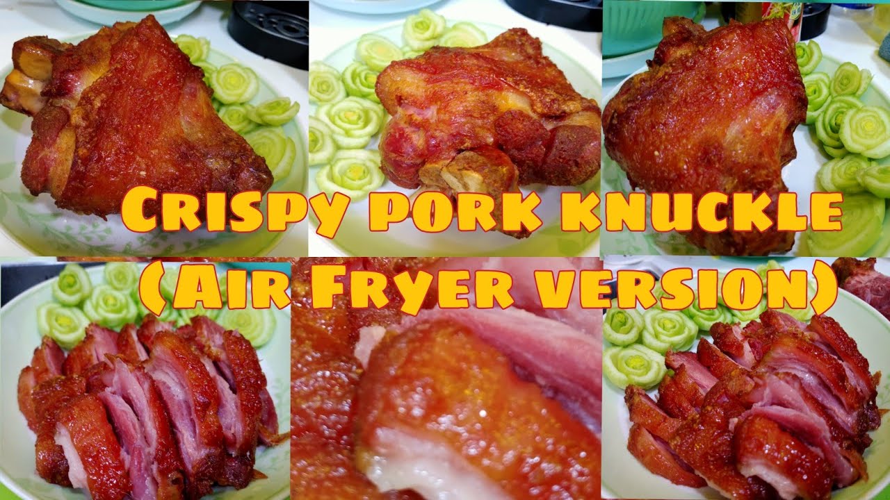 Air Fryer Pork Knuckle Recipe CRISPY ROASTED PORK KNUCKLE/ CRISPY PATA (AIR FRYER VERSION) - YouTube