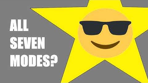 Twinkle Twinkle Little Star 🌟 , How I Wonder What You Sound Like in All Seven Modes 🎶