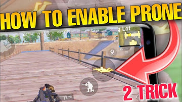 BGMI Prone Button Not Showing Problem | Prone Button Gayab In BGMI | Get Back Prone Button BGMI