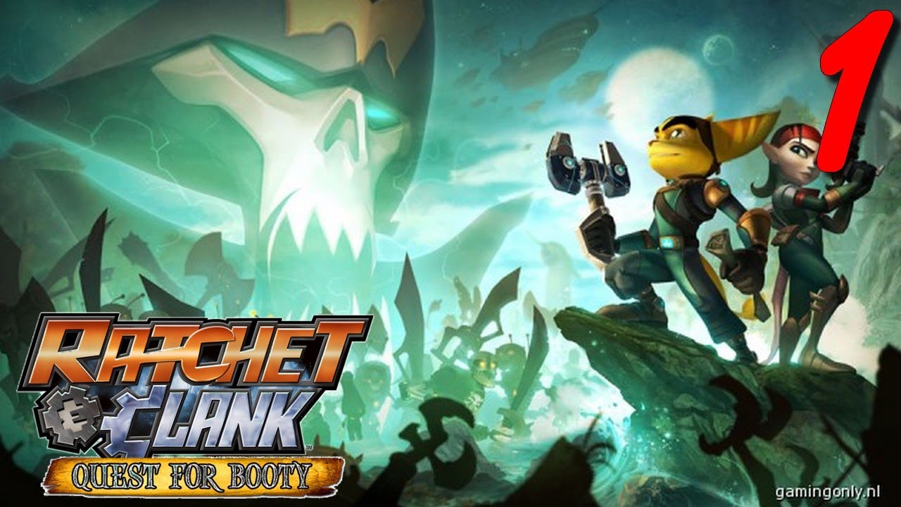 Ratchet 'n Clank - Quest for Booty (PS3) - s skärvor