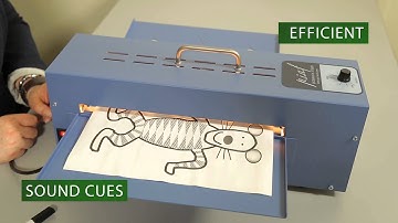 PIAF - Pictures in a Flash + Tangible Magic Paper = tactile graphics for blind students