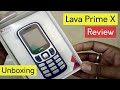 Lava Prime X Keypad Mobile Unboxing & Full Specifications Review, 1.3 MP Camera
