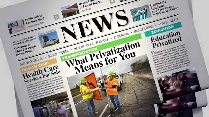 People Before Profit - Tell Gov't NO to Privatization of Public Services